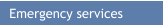 Emergency services